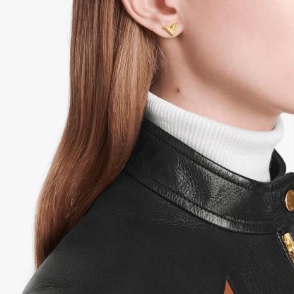 【Louis Vuitton】ESSENTIAL エッセンシャル V スタッズ ピアス